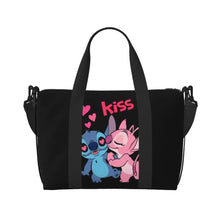 Load image into Gallery viewer, Custom Large SLilo And Stitch Cartoon Tote Bag Women Anime Shopping Shoulder Beach Gym Travel Bag