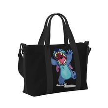 Load image into Gallery viewer, Custom Large SLilo And Stitch Cartoon Tote Bag Women Anime Shopping Shoulder Beach Gym Travel Bag