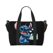 Load image into Gallery viewer, Custom Large SLilo And Stitch Cartoon Tote Bag Women Anime Shopping Shoulder Beach Gym Travel Bag