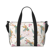 Load image into Gallery viewer, Custom Tinker Bell Stitch Wallpaper Tote Bag Women Large Capacity Beach Gym Travel Bags