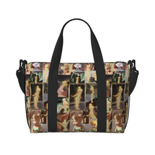 Load image into Gallery viewer, Custom Tinker Bell Stitch Wallpaper Tote Bag Women Large Capacity Beach Gym Travel Bags