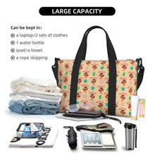 Load image into Gallery viewer, Custom Moana Tote Bag for Women Big Capacity Beach Gym Travel Bags