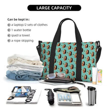 Load image into Gallery viewer, Custom Moana Tote Bag for Women Big Capacity Beach Gym Travel Bags