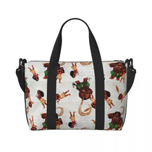 Load image into Gallery viewer, Custom Moana Tote Bag for Women Big Capacity Beach Gym Travel Bags