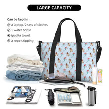 Load image into Gallery viewer, Custom Moana Tote Bag for Women Big Capacity Beach Gym Travel Bags