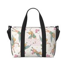Load image into Gallery viewer, Custom Tinker Bell Stitch Wallpaper Tote Bag Women Large Capacity Beach Gym Travel Bags