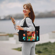 Load image into Gallery viewer, Custom Moana Tote Bag for Women Big Capacity Beach Gym Travel Bags