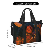 Load image into Gallery viewer, Custom Moana Tote Bag for Women Big Capacity Beach Gym Travel Bags