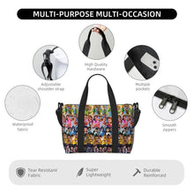Load image into Gallery viewer, Custom Tinker Bell Stitch Wallpaper Tote Bag Women Large Capacity Beach Gym Travel Bags