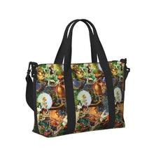Load image into Gallery viewer, Custom Tinker Bell Stitch Wallpaper Tote Bag Women Large Capacity Beach Gym Travel Bags