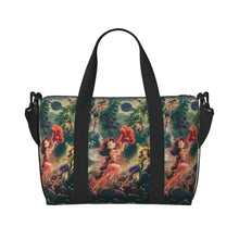 Load image into Gallery viewer, Custom Tinker Bell Stitch Wallpaper Tote Bag Women Large Capacity Beach Gym Travel Bags