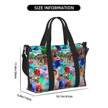 Load image into Gallery viewer, Custom Moana Tote Bag for Women Big Capacity Beach Gym Travel Bags