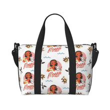 Load image into Gallery viewer, Custom Moana Tote Bag for Women Big Capacity Beach Gym Travel Bags