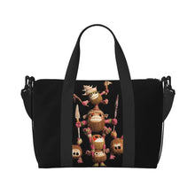 Load image into Gallery viewer, Custom Moana Tote Bag for Women Big Capacity Beach Gym Travel Bags