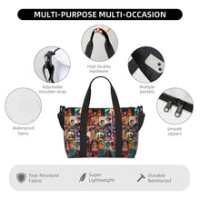 Load image into Gallery viewer, Custom Moana Tote Bag for Women Big Capacity Beach Gym Travel Bags