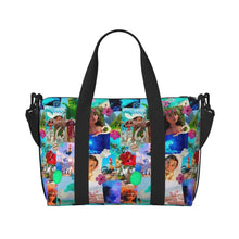 Load image into Gallery viewer, Custom Moana Tote Bag for Women Big Capacity Beach Gym Travel Bags