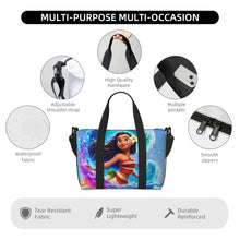 Load image into Gallery viewer, Custom Moana Tote Bag for Women Big Capacity Beach Gym Travel Bags