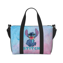 Load image into Gallery viewer, Custom Large SLilo And Stitch Cartoon Tote Bag Women Anime Shopping Shoulder Beach Gym Travel Bag