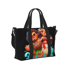 Load image into Gallery viewer, Custom Moana Tote Bag for Women Big Capacity Beach Gym Travel Bags