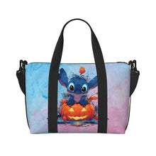 Load image into Gallery viewer, Custom Large SLilo And Stitch Cartoon Tote Bag Women Anime Shopping Shoulder Beach Gym Travel Bag