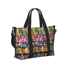 Load image into Gallery viewer, Custom Tinker Bell Stitch Wallpaper Tote Bag Women Large Capacity Beach Gym Travel Bags