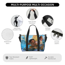 Load image into Gallery viewer, Custom Moana Tote Bag for Women Big Capacity Beach Gym Travel Bags