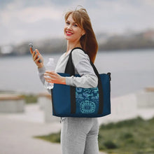 Load image into Gallery viewer, Custom Moana Tote Bag for Women Big Capacity Beach Gym Travel Bags