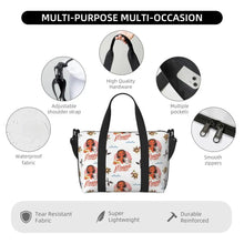 Load image into Gallery viewer, Custom Moana Tote Bag for Women Big Capacity Beach Gym Travel Bags