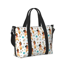 Load image into Gallery viewer, Custom Moana Tote Bag for Women Big Capacity Beach Gym Travel Bags