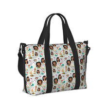 Load image into Gallery viewer, Custom Moana Tote Bag for Women Big Capacity Beach Gym Travel Bags