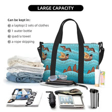 Load image into Gallery viewer, Custom Moana Tote Bag for Women Big Capacity Beach Gym Travel Bags