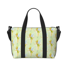 Load image into Gallery viewer, Custom Tinker Bell Stitch Wallpaper Tote Bag Women Large Capacity Beach Gym Travel Bags
