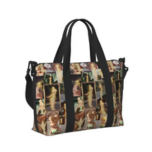 Load image into Gallery viewer, Custom Tinker Bell Stitch Wallpaper Tote Bag Women Large Capacity Beach Gym Travel Bags