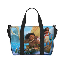 Load image into Gallery viewer, Custom Moana Tote Bag for Women Big Capacity Beach Gym Travel Bags