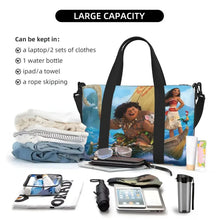 Load image into Gallery viewer, Custom Moana Tote Bag for Women Big Capacity Beach Gym Travel Bags