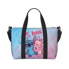 Load image into Gallery viewer, Custom Large SLilo And Stitch Cartoon Tote Bag Women Anime Shopping Shoulder Beach Gym Travel Bag