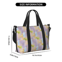 Load image into Gallery viewer, Custom Tinker Bell Stitch Wallpaper Tote Bag Women Large Capacity Beach Gym Travel Bags