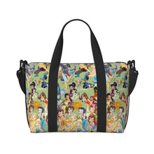 Load image into Gallery viewer, Custom Tinker Bell Stitch Wallpaper Tote Bag Women Large Capacity Beach Gym Travel Bags