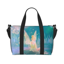 Load image into Gallery viewer, Custom Tinker Bell Stitch Wallpaper Tote Bag Women Large Capacity Beach Gym Travel Bags