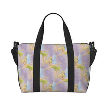Load image into Gallery viewer, Custom Tinker Bell Stitch Wallpaper Tote Bag Women Large Capacity Beach Gym Travel Bags