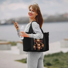 Load image into Gallery viewer, Custom Moana Tote Bag for Women Big Capacity Beach Gym Travel Bags