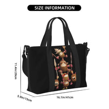 Load image into Gallery viewer, Custom Moana Tote Bag for Women Big Capacity Beach Gym Travel Bags