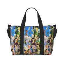 Load image into Gallery viewer, Custom Tinker Bell Stitch Wallpaper Tote Bag Women Large Capacity Beach Gym Travel Bags