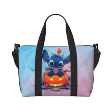 Load image into Gallery viewer, Custom Large SLilo And Stitch Cartoon Tote Bag Women Anime Shopping Shoulder Beach Gym Travel Bag