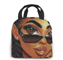 Load image into Gallery viewer, African American Black Girls  Insulated Picnic Pouch Thermal Cooler