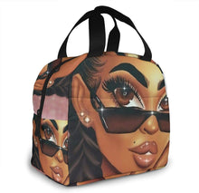 Load image into Gallery viewer, African American Black Girls  Insulated Picnic Pouch Thermal Cooler