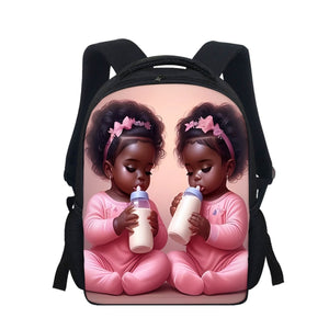 12" Meme Collection Backpacks Sublimation Patterns Backpacks