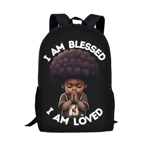 17" Sublimation Backpacks Teenage Adult Unisex Bag