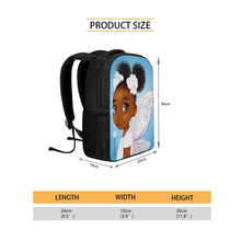 Load image into Gallery viewer, African American Girls Printed 12&quot; Backpacks
