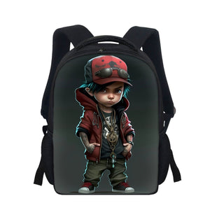 12" Meme Collection Backpacks Sublimation Patterns Backpacks